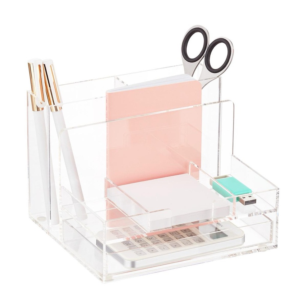 Small Acrylic Desktop Organizer